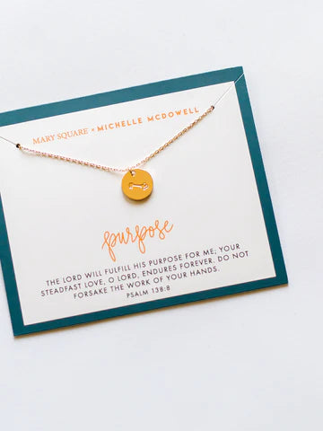 Mary Square x Michelle McDowell Inspirational Necklace
