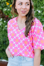 Michelle McDowell Daisy Days Pink Anderson Top