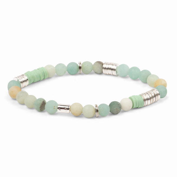 Scout Curated Wears Intermix Stacking Bracelet - Amazonite