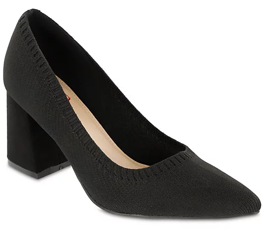 Mia Amore Crystina Pointed Toe Block Heel