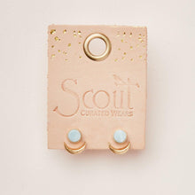 Scout Curated Wears Stone Moon Phase Ear Jacket - Amazonite - BeautyOfASite - Central Illinois Gifts, Fashion & Beauty Boutique