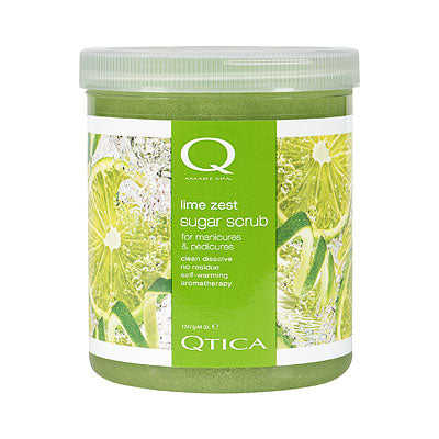 Qtica Smart Spa Lime Zest Sugar Scrub - BeautyOfASite - Central Illinois Gifts, Fashion & Beauty Boutique