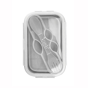 Krumbs Kitchen Silicone Lunch Container - BeautyOfASite - Central Illinois Gifts, Fashion & Beauty Boutique