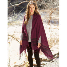 Mud Pie Lexington Chenille Scarf Wrap - Pinot - BeautyOfASite - Central Illinois Gifts, Fashion & Beauty Boutique