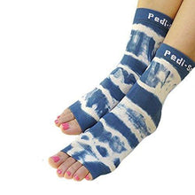 Pedi-Sox Tye Dye Blue Pedicure Socks - Ultra Collection - BeautyOfASite - Central Illinois Gifts, Fashion & Beauty Boutique