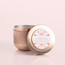 Capri Blue Pink Grapefruit & Prosecco Gilded Muse Tin Candle - BeautyOfASite - Central Illinois Gifts, Fashion & Beauty Boutique