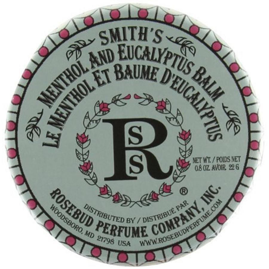 Rosebud Perfume Co Smith's Menthol and Eucalyptus Lip Balm - 0.8 oz - BeautyOfASite - Central Illinois Gifts, Fashion & Beauty Boutique