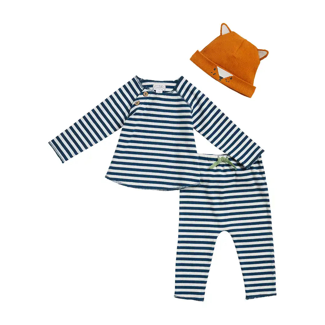 Mud Pie Fox Baby Outfit Set