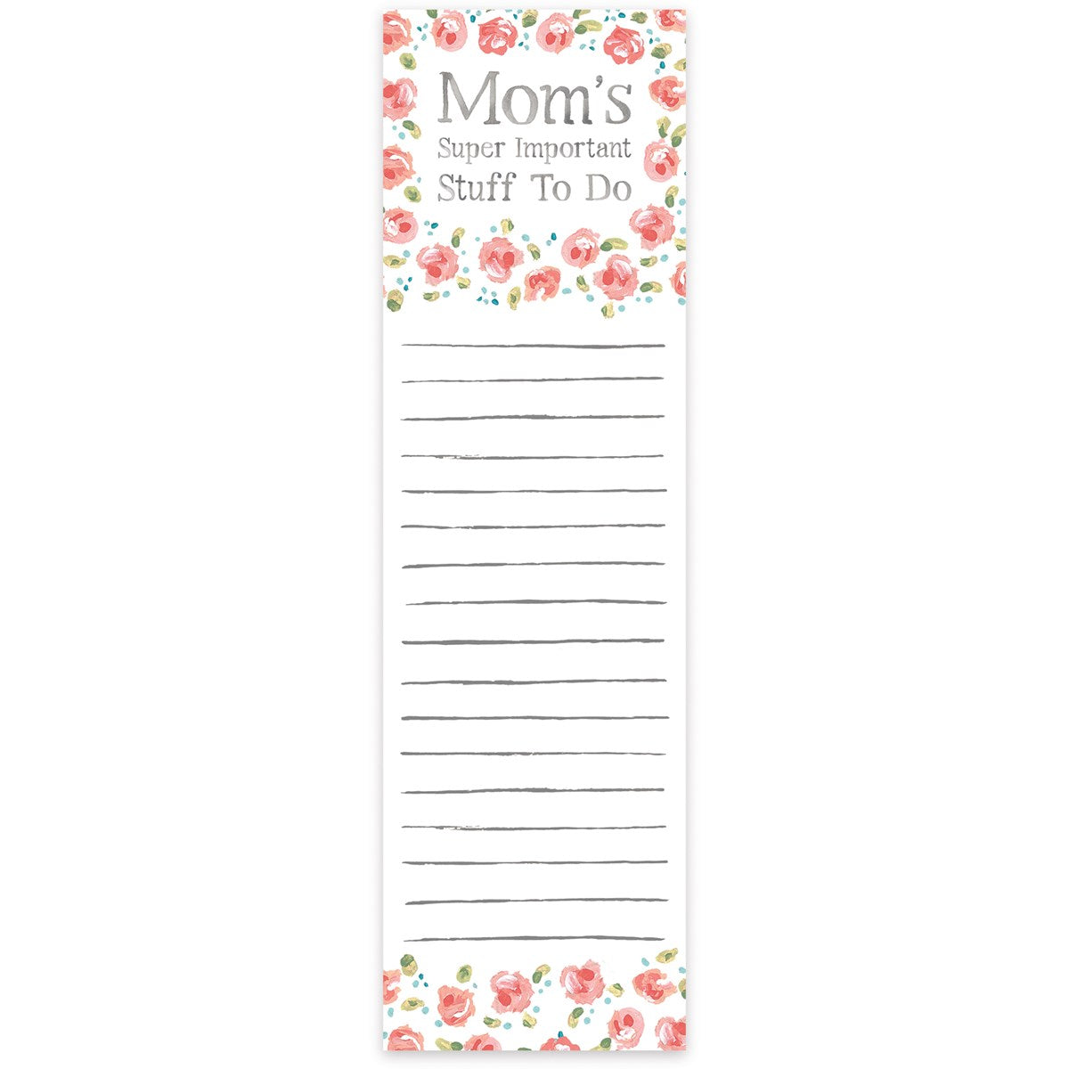 Mom's Super Important Stuff to Do Magnetic Notepad