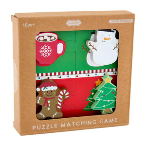 Mud Pie Holiday Puzzle Matching Game