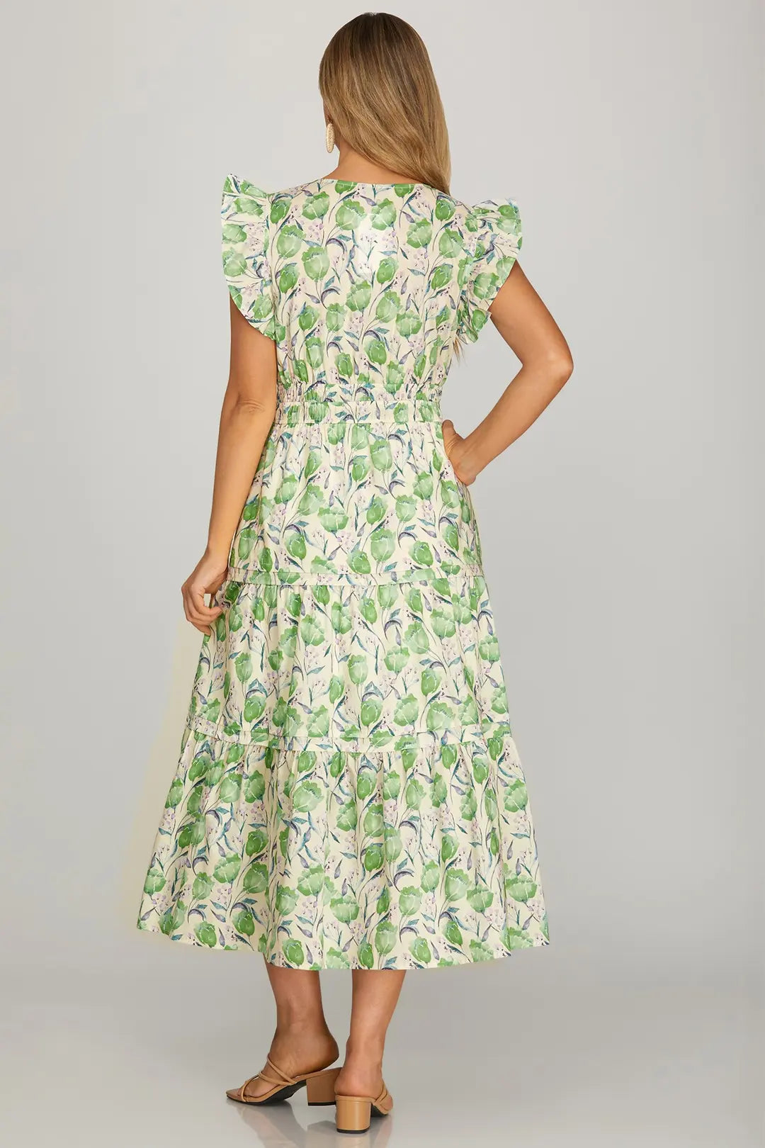 sage green bridesmaid dresses junior Azazie A-Line/Princess V-Neck Floor-Length Chiffon Silver Dress