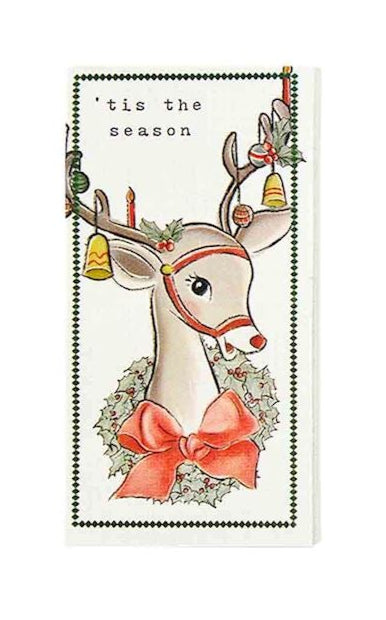 Mud Pie Christmas Guest Napkin Set