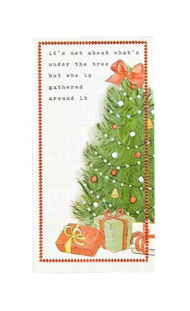 Mud Pie Christmas Guest Napkin Set