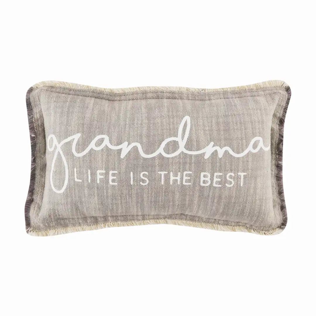 Mud Pie Grandma Life Pillow