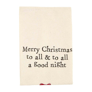 Mud Pie Lodge Holiday Painted Towels