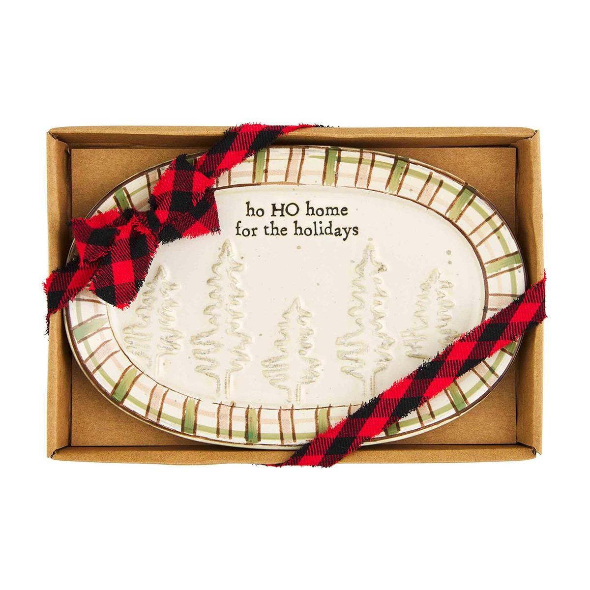 Mud Pie Lodge Sentiment Plate