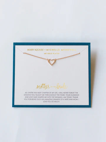Mary Square x Michelle McDowell Wedding Gift Necklaces