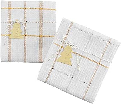 Mud Pie Cocktail Towel And Opener Set Of 2