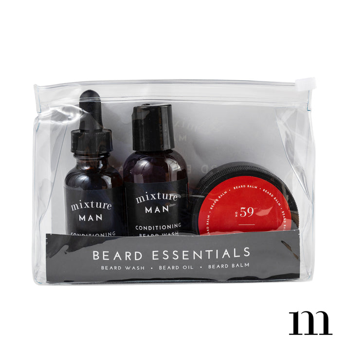 Mixture Man Beard Essentials Gift Set - No 68 Cobalt