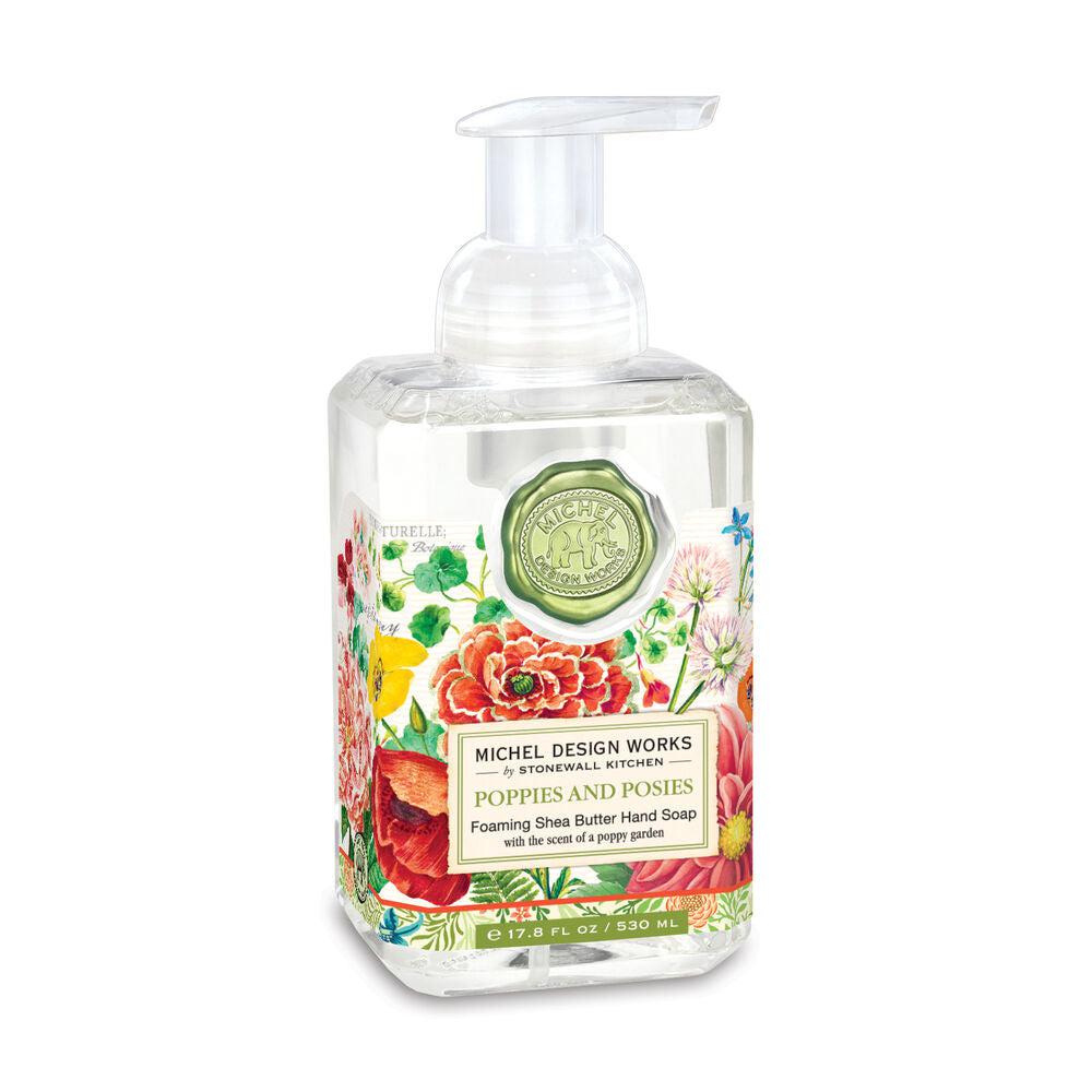 Michel Design Works Foaming Hand Soap - Poppies and Posies
