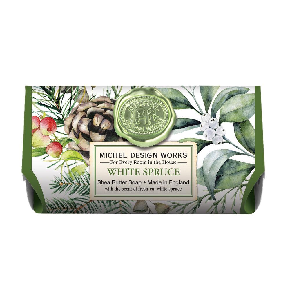 Michel Design Works Bath Soap Bar - White Spruce