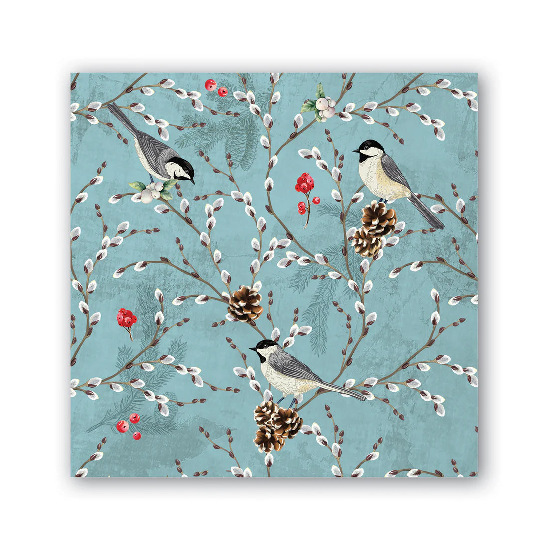 Michel Design Works Cocktails Napkins - Winterberry & Balsam