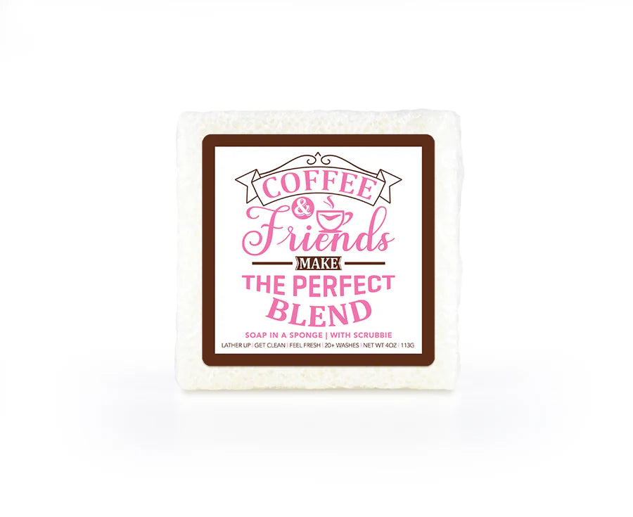 Caren Soap Sponges - Coffee Collection