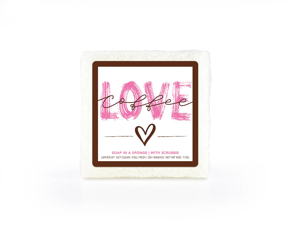 Caren Soap Sponges - Coffee Collection