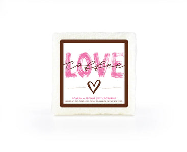 Caren Soap Sponges - Coffee Collection