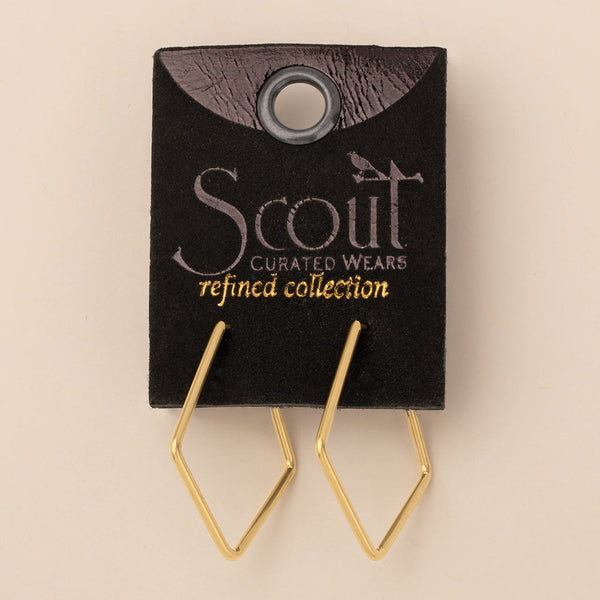Scout Curated Wears Refined Earring Collection - Orion Diamond Hoop