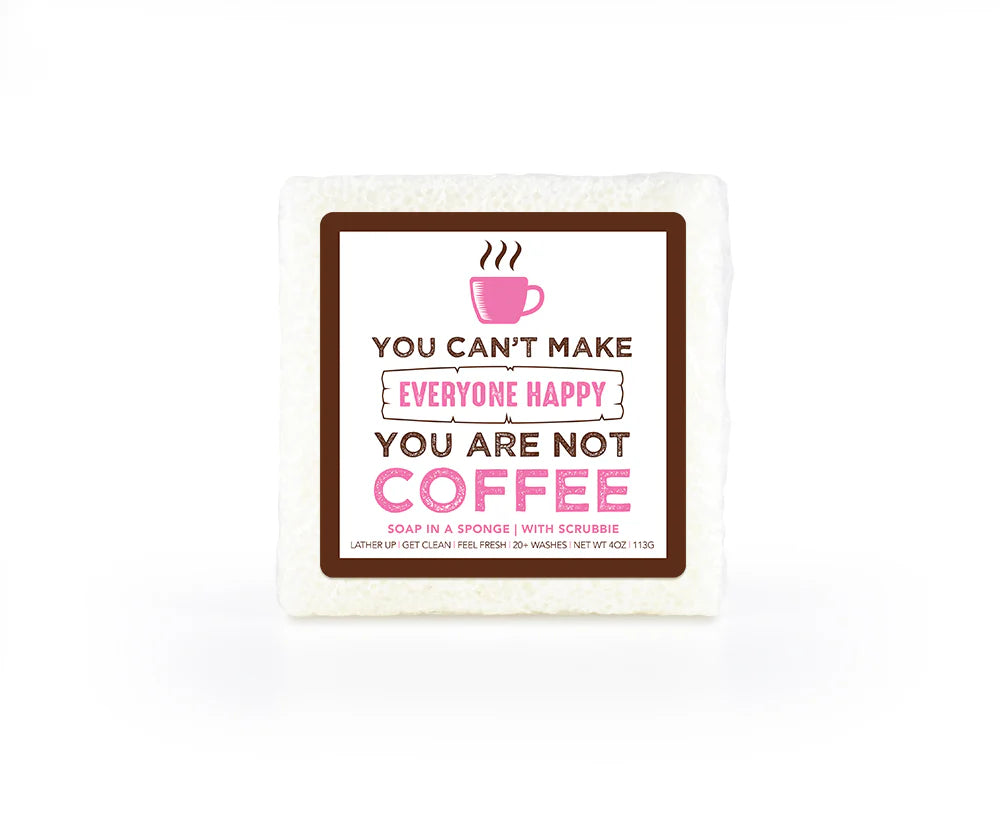 Caren Soap Sponges - Coffee Collection