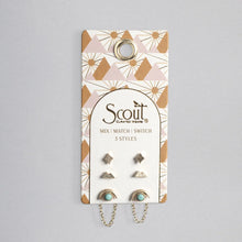 Scout Curated Wears Stud Trio Ear Jacket Set - Mountain