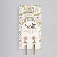 Scout Curated Wears Stud Trio Ear Jacket Set - Leaf