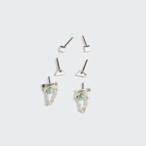 Scout Curated Wears Stud Trio Ear Jacket Set - Mountain