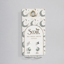 Scout Curated Wears Stud Trio Ear Jacket Set - Moon