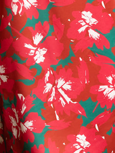 Michelle McDowell Quinn Top - Pretty Poinsettias