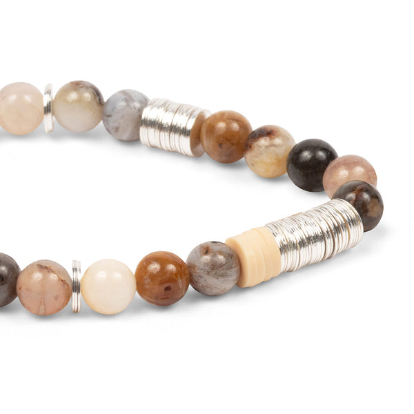 Scout Curated Wears Intermix Stone Stacking Bracelet - Mexican Onyx