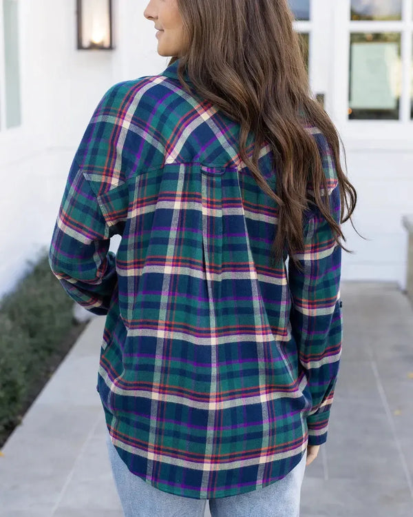 Grace & Lace Soft Brushed Spring Plaid - Jewel Plaid - BeautyOfASite