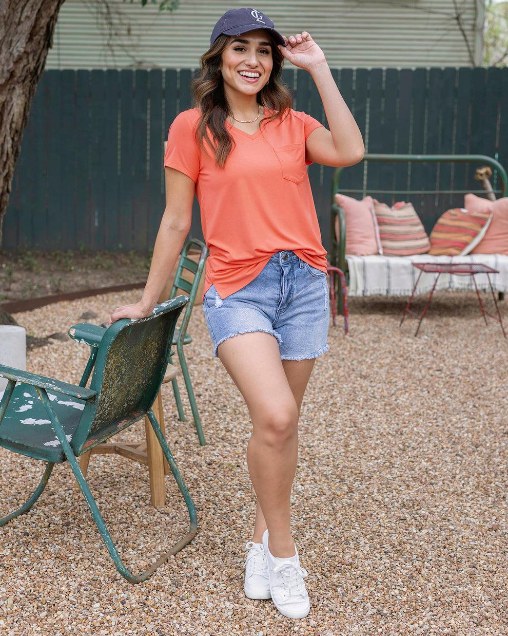 Grace & Lace True Fit Perfect Pocket Tee
