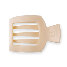 Teleties Flat Square Hair Clip beige almond