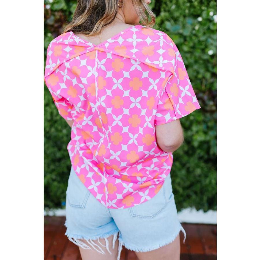 Michelle McDowell Daisy Days Pink Anderson Top