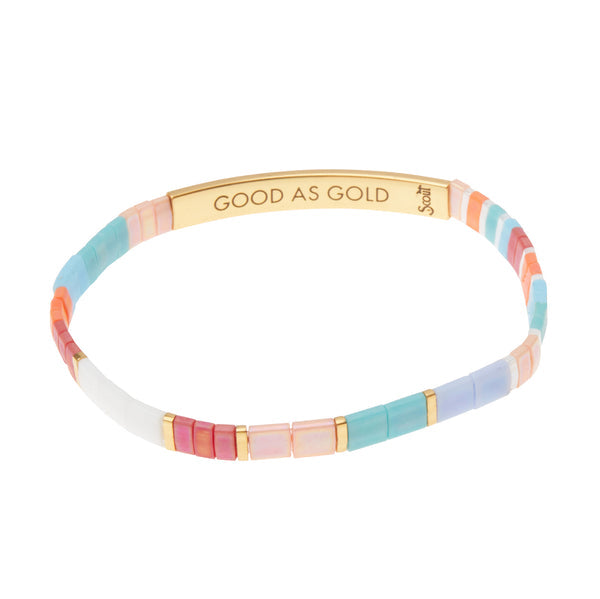 Scout Curated Wears Good Karma Miyuki Bracelet - Good as Gold