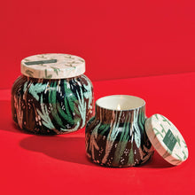 Capri Blue Crystal Pine Pattern Play Candle