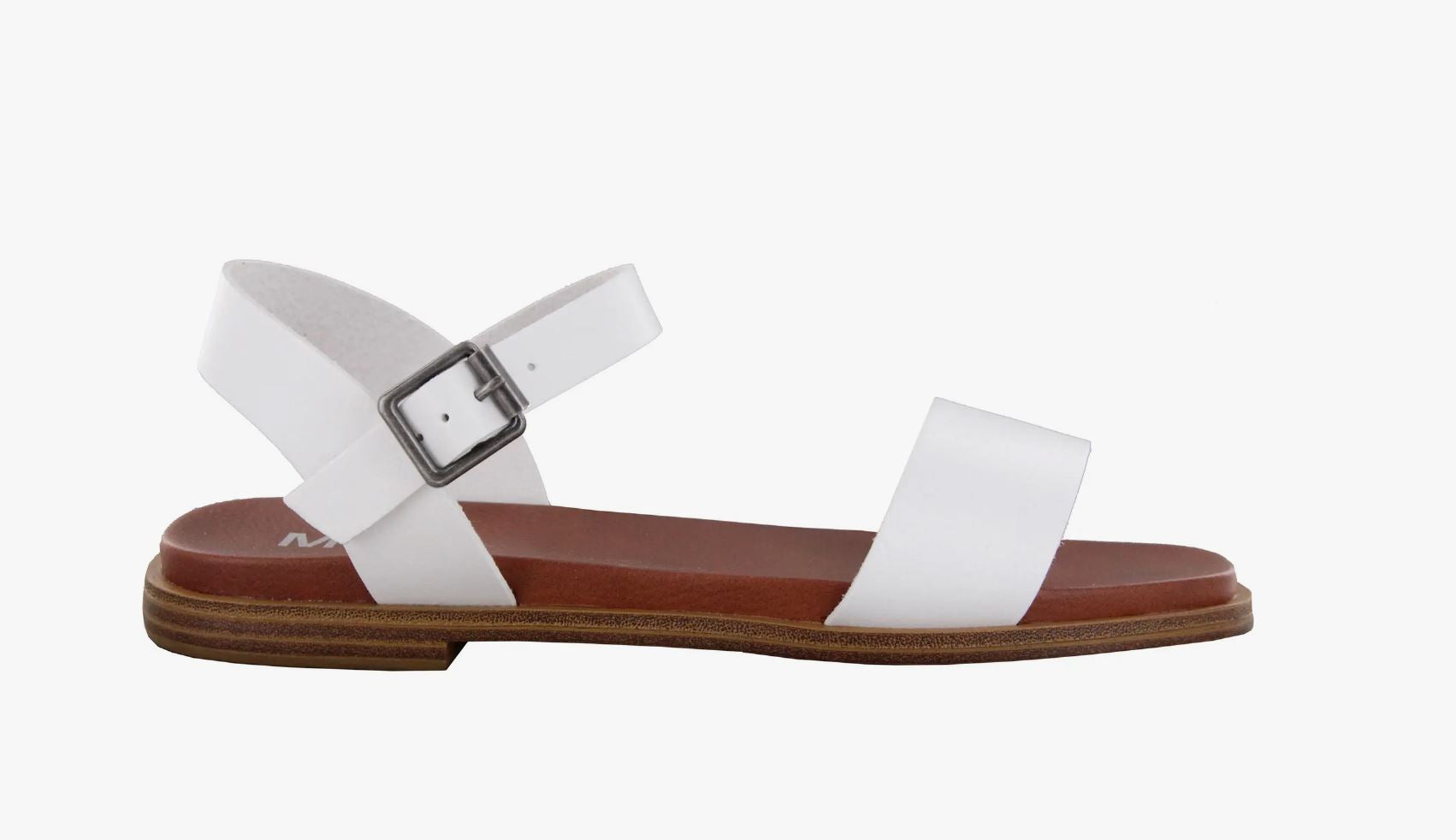 MIA Karina Sandal White BeautyOfASite Central Illinois Gifts