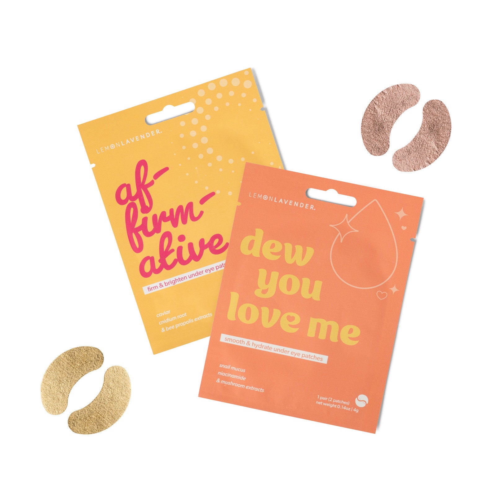 Lemon Lavender Eye Candy Foil Undereye Patches