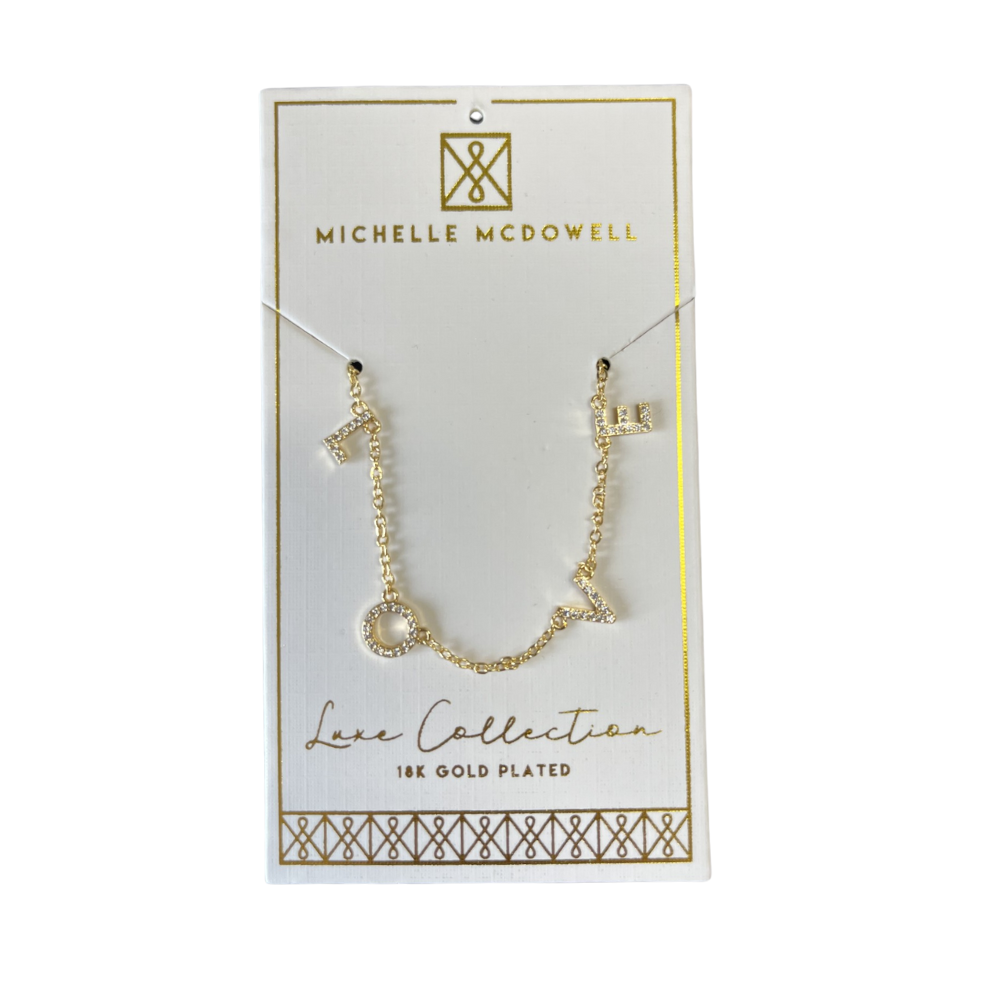 Michelle McDowell Luxe Love Necklace BeautyOfASite Central