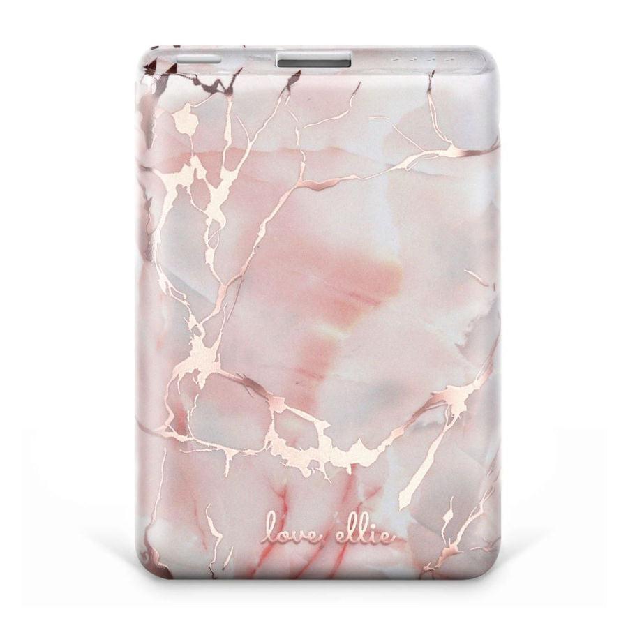 Ellie Rose Luxury Marble Portable Charger