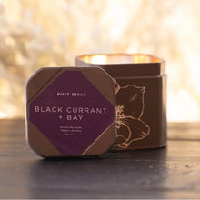 Rosy Rings Black Currant & Bay Signature Tin Candle
