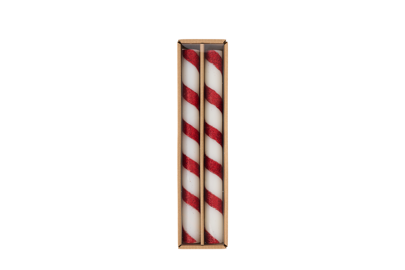 Mud Pie Christmas Taper Candles
