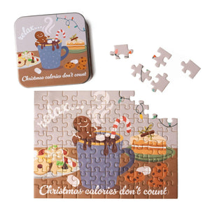 Holiday Mini Puzzle Tins